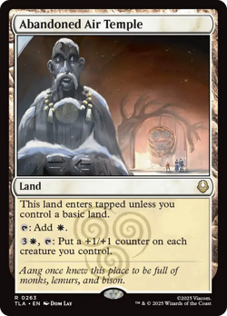 Abandoned Air Temple (FOIL) x1 - MTG Avatar: The Last Airbender TLA #263 - Image 1