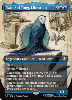 Wan Shi Tong, Librarian (REGULAR) x1 - MTG Avatar: The Last Airbender TLA #320 - Image 1