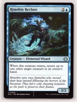 MTG NM Normal Rimekin Recluse 66 U Lorwyn Eclipsed - Image 1