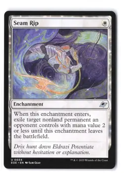 Seam Rip 34 NM Normal Edge of Eternities MTG - Image 1
