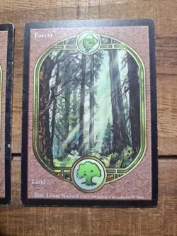 Forest + Swamp (88/94) Unglued - Magic The Gathering Lightly Played English MTG - Image 2
