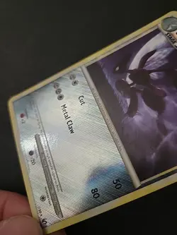 MP Pokemon Scizor TCG 7/90 Undaunted Soul Silver Reverse Holo Card 2010 - Image 3