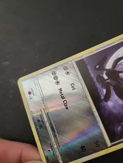 MP Pokemon Scizor TCG 7/90 Undaunted Soul Silver Reverse Holo Card 2010 - Image 4