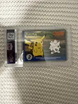 1999 Pokemon Burger King Raichu Card - PSA 1 - Image 2