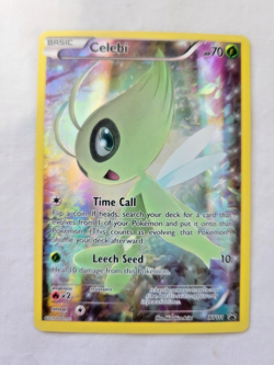 Pokemon Full Art/Illustration Black Star Promo Holo CELEBI (XY111) Mythical LP+ - Image 2