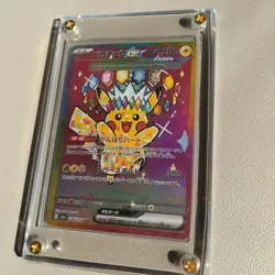 【$1】Fan art Pikachu ex Special Illustration Rare Japanese Pokemon Pocket Monster - Image 2
