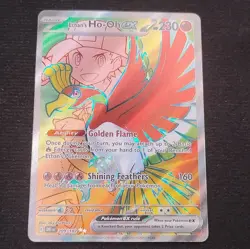 Pokemon TCG Ethan's Ho-Oh ex Sv10 Destined Rivals 209/182 Ultra Rare Holo 230HP - Image 1