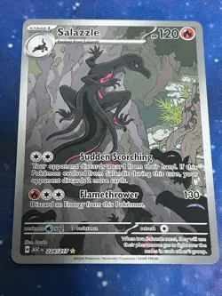 Pokemon TCG: Ascended Heros - Salazzle Illustration Rare #224/217 Mint Condition - Image 1
