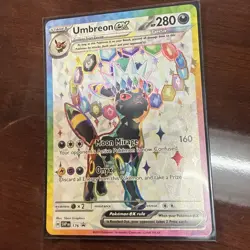 Pokemon Umbreon EX SVP 176 Premium Figure Collection Black Star Promo - Image 1