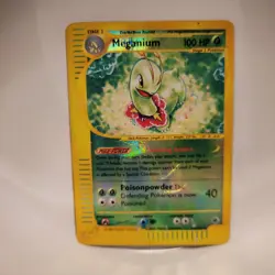 Pokemon TCG Meganium Expedition Base Set 18/165 Reverse Holo Rare - Image 1
