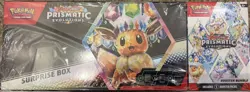 🔥 LOT OF 2 Pokemon Prismatic Evolutions Surprise Boxes & Booster Bundle x2 🔥 - Image 2