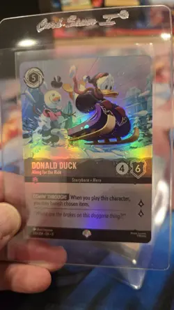 Disney Lorcana Donald Duck - Along for the Ride Epic 220/204 Winterspell - Image 1