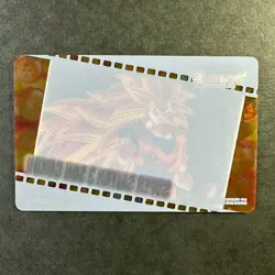 S2243 Son Goku SS3 Holo Japanese Dragon Ball Super Film Clear Card 2015 - Image 2