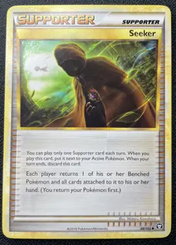 Pokemon Seeker Card 88/102 Triumphant Regular Series Uncommon Non-Holo MP - Image 1