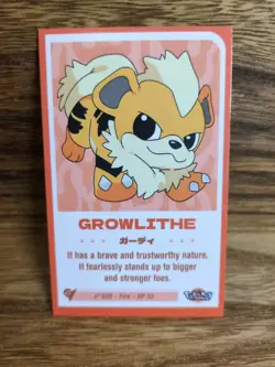 Growlithe #058 - Baby Chibi Reedition 2024 - Pokemon Card - Image 1