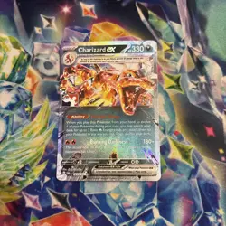 Charizard ex 125/197 Prize Pack Series Promo Stamped Card Holo Pokemon - Image 1
