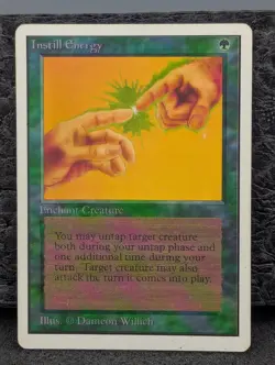 MP - Instill Energy - Unlimited - Magic the Gathering Moderately Played MTH - Image 1