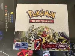 Pokemon Scarlet And Violet Base Booster Box Sealed - Image 1