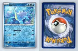 Lapras #31/142 SV Stellar Crown 2024 Reverse Holo Uncommon Pokemon TCG Card - Image 1