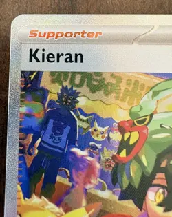 Pokemon TCG Kieran Scarlet & Violet-Twilight Masquerade 218/167 Holo Special... - Image 5