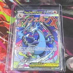 Pokemon TCG Mega Charizard X ex 023 - ME02- UPC Black Star Promo - NM/M - Image 1