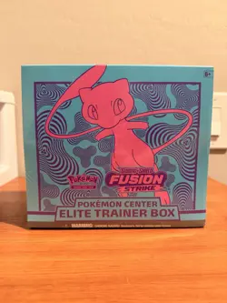 POKEMON TCG SWORD & SHIELD FUSION STRIKE POKEMON CENTER ETB - Image 1