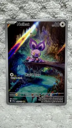 Noibat Full Art Illustration Rare Pokemon TCG JTG 169/159 NM Free Shipping - Image 1