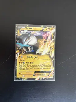 Pokemon TCG: Dark Explorers - Raikou EX NM (38/108) - Image 1