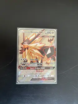 Pokemon TCG: Ultra Prism - Dusk Mane Necrozma GX Full Art NM (145/156) - Image 1