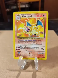 2002 Charizard Pokemon Legendary Collection #3 Non-holo Great Condition - Image 1