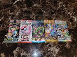 Pokemon Japanese Blue Sky Stream Terastal Festival 151 Vstar Universe pack LOT! - Image 1