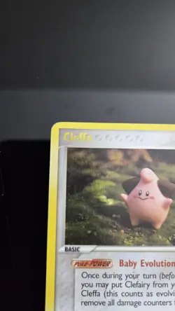 POKEMON CLEFFA EX 21/115 UNSEEN FORCES REVERSE HOLO RARE BASIC STAR 50HP - Image 2