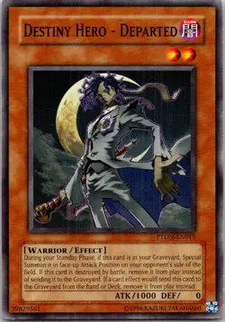Destiny Hero - Departed PTDN-EN015 Yu-Gi-Oh! Light Play Unlimited - Image 1
