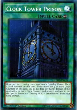 Clock Tower Prison LEHD-ENA19 Yu-Gi-Oh! Light Play 1st Edition - Image 1
