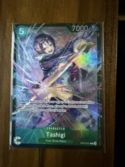 Tashigi (Treasure Cup 2025) OP12-031 One Piece Promotion Cards Foil Sealed - Image 1