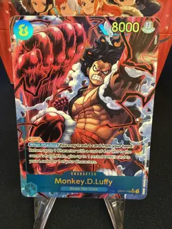 Monkey.D.Luffy OP11-118 SEC Alt Art ONE PIECE A Fist of Divine Speed ENGLISH - Image 1