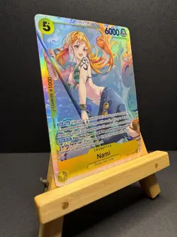 One Piece TCG Nami 053 EB03-053 Extra Booster Heroines Edition SR English NM - Image 4