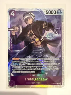 2024 One Piece Premium Booster -The Best- #ST10-010 Trafalgar Law - Image 1