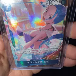 ONE PIECE TCG Japanese EGGHEAD CRISIS Nefeltari Vivi (Alt Art) EB04-025 SR NM - Image 2