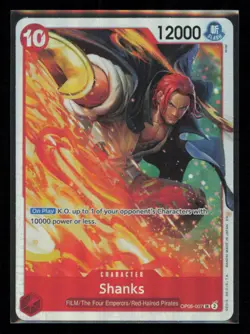 Shanks (Reprint) OP06-007 One Piece Premium Booster -The Best- Vol. 2 NM - Image 1