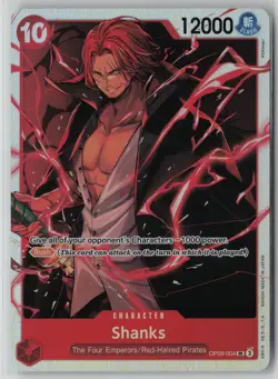 Shanks - OP09-004 (Reprint) OP09-004 One Piece Premium Booster -The Best- Vol. 2 - Image 1