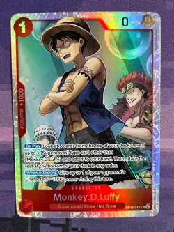 Monkey.D.Luffy - OP14-013 OP14-013 SR One Piece The Azure Sea's Seven Foil NM - Image 1