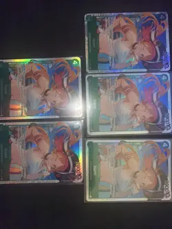 PLAYSET +1 Nami (5)OP14-031 (SR) The Azure Sea’s Seven One Piece TCG English - Image 1