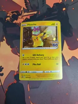 Pokemon TCG Card Pikachu Sword & Shield Promo SWSH234 Holo - LP - Image 1