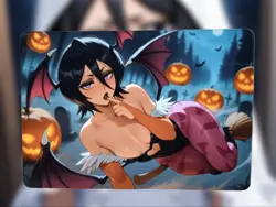 Rukia Kuchiki Bleach Anime Waifu Sexy Goddess Doujin Hentai Lewd Card - Image 1