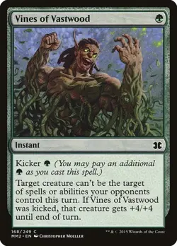 1x Vines of Vastwood NM Eng MTG - Modern Masters 2015 - Image 1