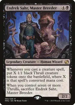 1x Endrek Sahr, Master Breeder NM Eng MTG - Modern Masters 2015 - Image 1