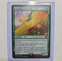 0210 Traveling Chocobo Magic The Gathering Final Fantasy Mythic non-foil - Image 5