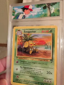 Exeggutor Pokemon 2000 Base Set 2 39/130 Graded 7 - Image 1