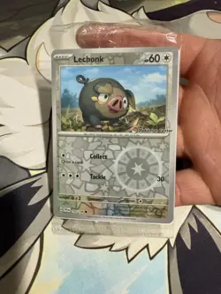 *ACTUALLY SEALED* Lechonk (Pokemon Center Stamp Exclusive) 155/198 Holo PROMO - Image 1
